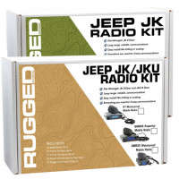 Rugged Radios Two-Way Gmrs Mobile Radio Kit | 41 Watt | G1 Waterproof (07-18 Jeep Wrangler JK)