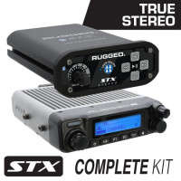 Rugged Radios Stx Stereo Complete Master Communication Kit with Intercom and 2-Way Radio | G1 Gmrs
