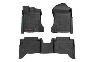 Rough Country Sure-Fit Floor Mats | Front & Rear (2024 Ford Ranger | RWD/4WD)