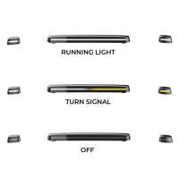 Boost Auto S-Series Cab Lights | Strip-Style Sequential Switchback with Start-up (15-19 Chevrolet Silverado/GMC Sierra 2500/3500)