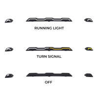 Boost Auto S-Series Cab Lights | Strip-Style Sequential Switchback with Start-up (20-24 Chevrolet Silverado/GMC Sierra 2500/3500)