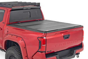 Rough Country Hard Tri-Fold Flip Up Bed Cover