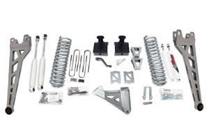 McGaughys 6" Phase 2 Powder Coated Silver Premium Lift Kit
