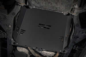 Rough Country Catalytic Converter Shield (22-24 Toyota Tundra Hybrid I-Force Max)