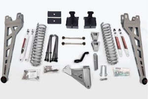 McGaughys 6" Phase 2 Powder Coated Silver Premium Lift Kit