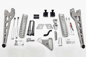 McGaughys 6" Phase 2 Powder Coated Silver Premium Lift Kit