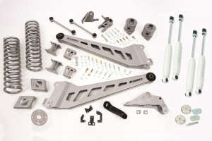 McGaughys 6" Powder Coated Silver Premium Lift Kit