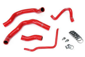 HPS Performance Red High Temp 3-ply Reinforced Silicone Radiator Coolant Hoses