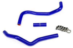HPS Performance Blue High Temp 4-ply Reinforced Silicone Intercooler Hose Kit