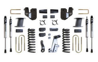 MaxTrac 8" Lift Kit With Vulcan Shocks | Factory Rear Air Ride (13-18 Ram 3500 | 4WD | Diesel)