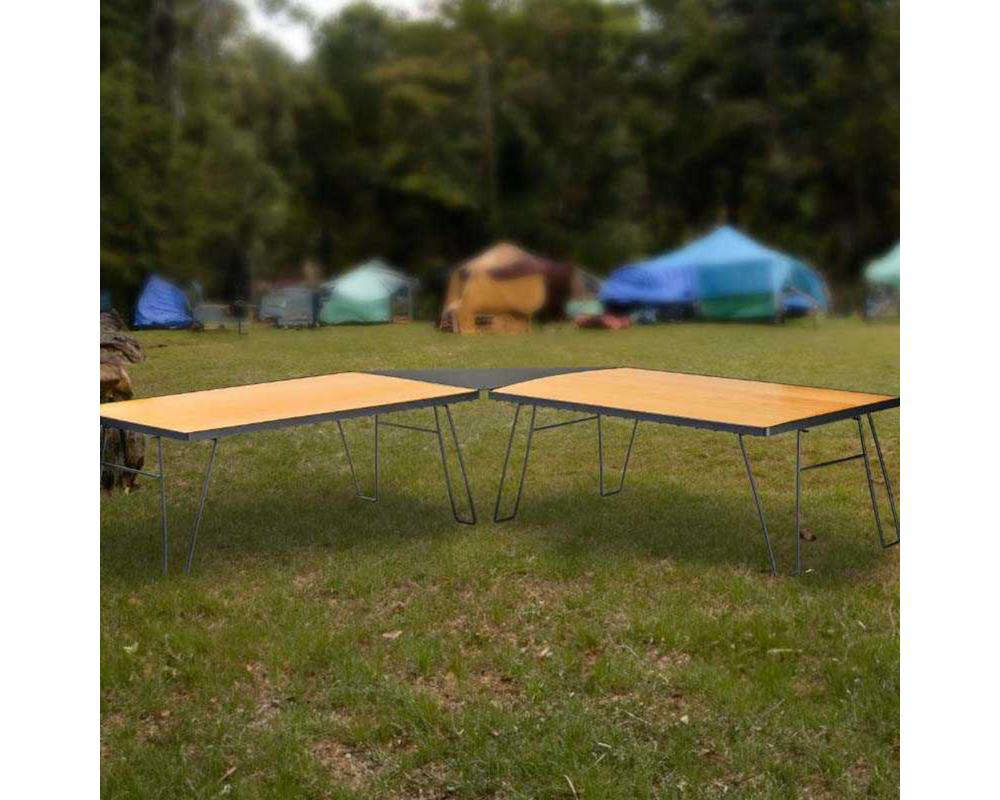 Overland Vehicle Systems OVS-30100030 Kick It Camp Table | W/ Wood Base ...