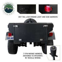 Overland Vehicle Systems Off Road Trailer | Military Style W/ Full Articulating Suspension | 5x5 Bolt Pattern