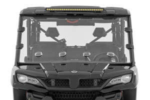 Rough Country Vented Full Windshield | Scratch Resistant (21-24 CFMOTO UForce 1000/XL)