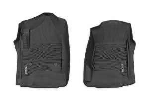 Rough Country Flex-Fit Floor Mats | FR Bucket | First Row (14-18 Chevy Silverado/GMC Sierra 1500/15-19 2500/3500HD | Crew Cab)