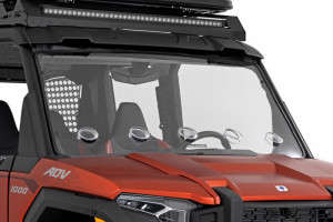 Rough Country Vented Full Windshield | Scratch Resistant