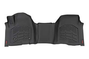 Rough Country Sure-Fit Floor Mats | Front Over Hump