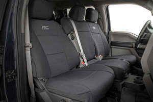 Rough Country Seat Covers | FR Bench and RR Bench
