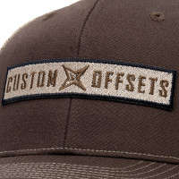 Custom Offsets CO-HTBKBRWN BK Hat