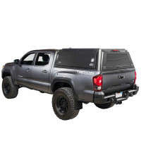Overland Vehicle Systems Expedition Truck Cap | Full Wing Doors, Front and Rear Windows and 3rd Brake Light 