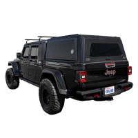 Overland Vehicle Systems Expedition Truck Cap | Full Wing Doors, Front and Rear Windows and 3rd Brake Light 