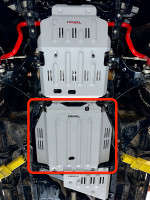 Rival Aluminum Transmission Catalytic Converter Skid Plate