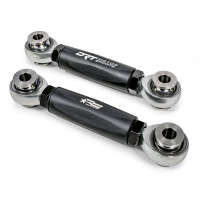 DRT Motorsports Hex Front Sway Bar Link Set, Black