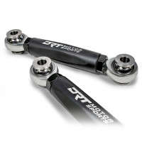 DRT Motorsports Hex Front Sway Bar Link Set, Black