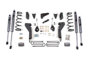 Zone 6" Lift Kit | 4" Rear Axle Diameter | Fox 2.0 Adventure Series Shocks (03-07 Dodge Ram 2500/3500 | 4WD | Diesel)