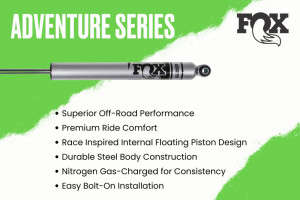 Zone 4.5" Lift Kit W/ Radius Arm | Fox 2.0 Adventure Series Shocks (19-24 Ram 2500 | 4WD | Diesel)