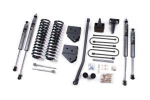 Zone 4" Lift Kit | Fox 2.0 Adventure Series Shocks (05-07 Ford F-250/F-350 Super Duty | 4WD | Diesel)