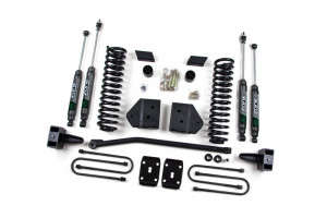 Zone 4" Lift Kit | W/ Overload Springs | Nitro Series Shocks (11-16 Ford F-250/F-350 Super Duty | 4WD | Flex Fuel)