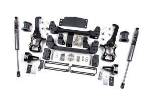 Zone 4" Suspension System | Fox 2.0 Adventure Series Shocks (2014 Ford F-150 | 4WD)