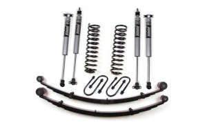 Zone 3" Coil Spring Lift Kit | Chrysler 8.25" Rear Axle | Fox 2.0 Adventure Series Shocks (84-01 Jeep Cherokee XJ | 4WD)