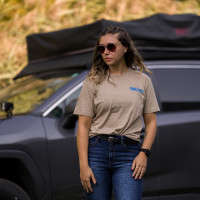 TrailBuilt Lifestyle Tee | Tan