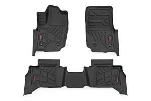 Rough Country Sure-Fit Floor Mats | Front & Rear
