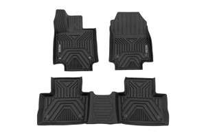Rough Country Flex-Fit Floor Mats | Front & Rear