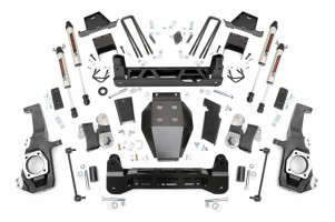 Rough Country 7" Lift Kit | NTD | V2 | W/ Overloads (20-25 Chevy Silverado/GMC Sierra 2500/3500HD | 4WD)