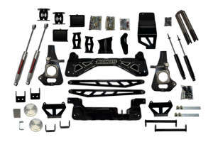 McGaughys 7-9" Lift Kit | Premium Black S/S (02-10 Chevy/GMC Silverado/Sierra 2500)