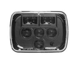 RIGID Truck-Lite 37 Series 5x7" Headlight | Clear