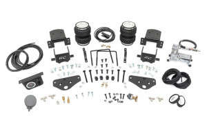 Rough Country Air Spring Kit W/ Compressor (23-25 Ford F-250/350 Super Duty | 4WD | Standard/Crew/Extended Cab)