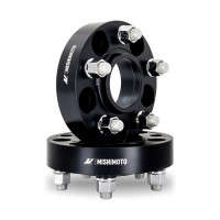 Mishimoto Wheel Spacers | 5X114.3 / 70.5 / 45 / M14 | Black