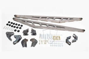 McGaughys Raw Bare Metal No Powder-Coat Rear Traction Bar Kit