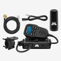Midland Radio MicroMobile GMRS 15-Watt Two-Way Radio Bundle