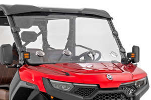 Rough Country Vented Full Windshield | Scratch Resistant
