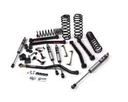 JKS Manufacturing 3.5" Lift Kit J-Konnect w/ HD Rate Coils & FOX 2.0 Performance Series Shock (18-25 Jeep Wrangler)