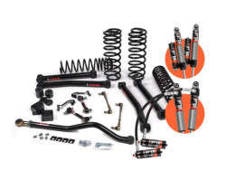 JKS Manufacturing 3" Lift Kit J-Konnect w/ HD Rate Coils & FOX 2.5 Performance Elite Shock (18-25 Jeep Wrangler | 2 Door)