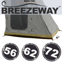 23Zero DIS Annex Extension 4" Breezeway 72" Olive