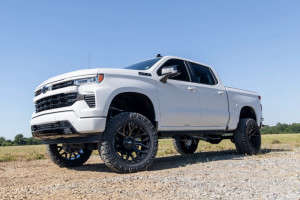 Rough Country 6 Inch Lift Kit | Mono Leaf Rear (25-26 Chevy Silverado 1500 | RWD | 2.7L/3.0L | Gas/Diesel)