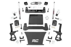 Rough Country 6 Inch Lift Kit | Mono Leaf Rear (25-26 Chevy Silverado 1500 | RWD | 5.3L/6.2L | V8)