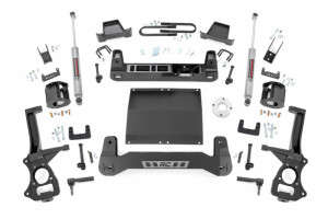 Rough Country 6 Inch Lift Kit (25-26 Chevy Silverado 1500 | RWD | 2.7L/3.0L | Gas/Diesel)